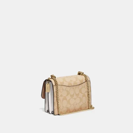 Bandolera mini Klare en lona exclusiva - Imagen 2