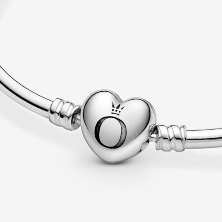 Brazalete con cierre de corazón Pandora Moments - Imagen 2