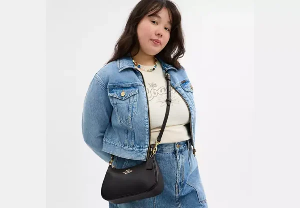Bolso de hombro Teri en lona de la firma - Imagen 7